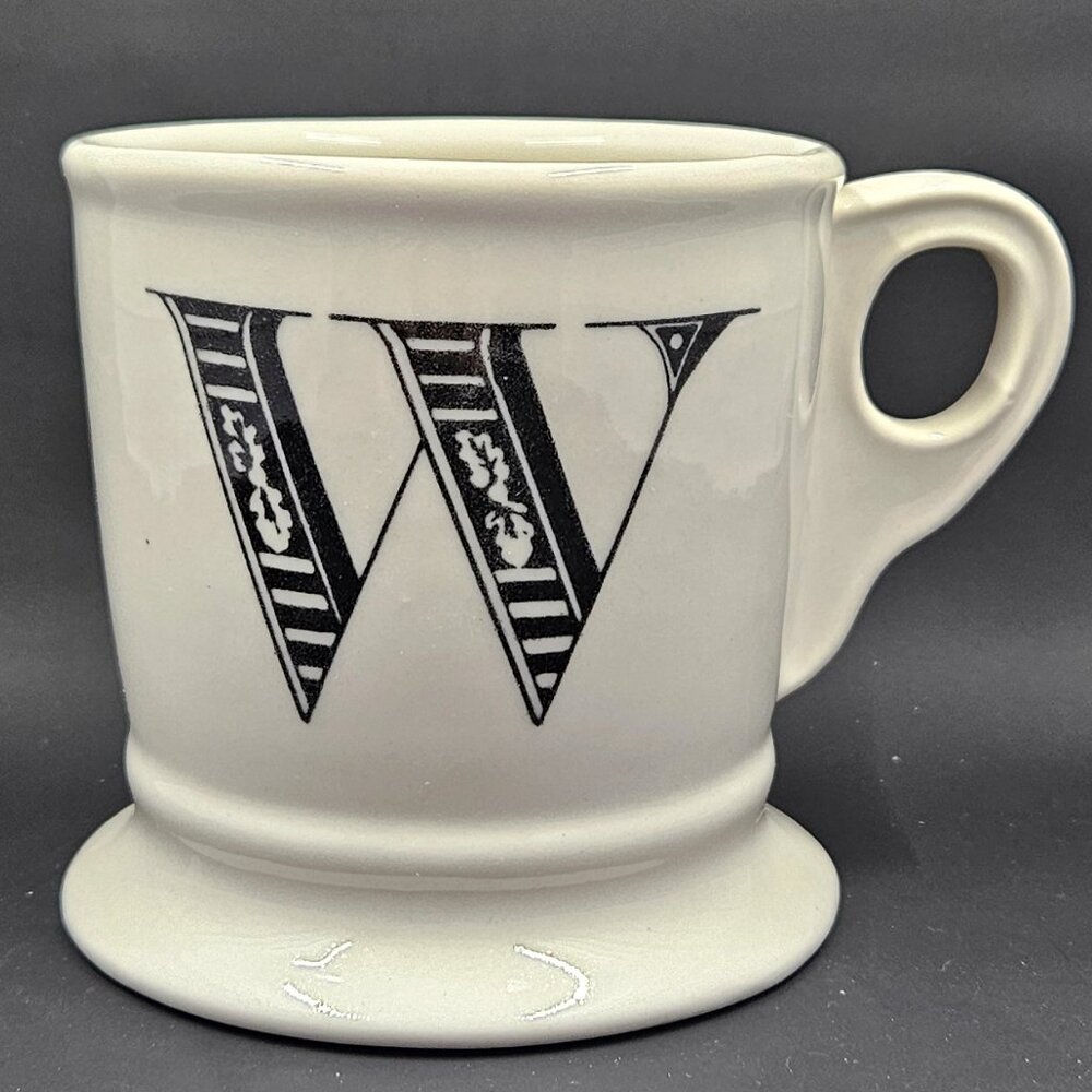 Anthropologie Monogram Mug (a.k.a. Mr. Mug) "W"